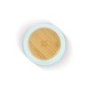 Waterdrop Roestvrijstalen Fles met Bamboe dop 600ml Waterdrop Roestvrijstalen Fles met Bamboe dop 600ml