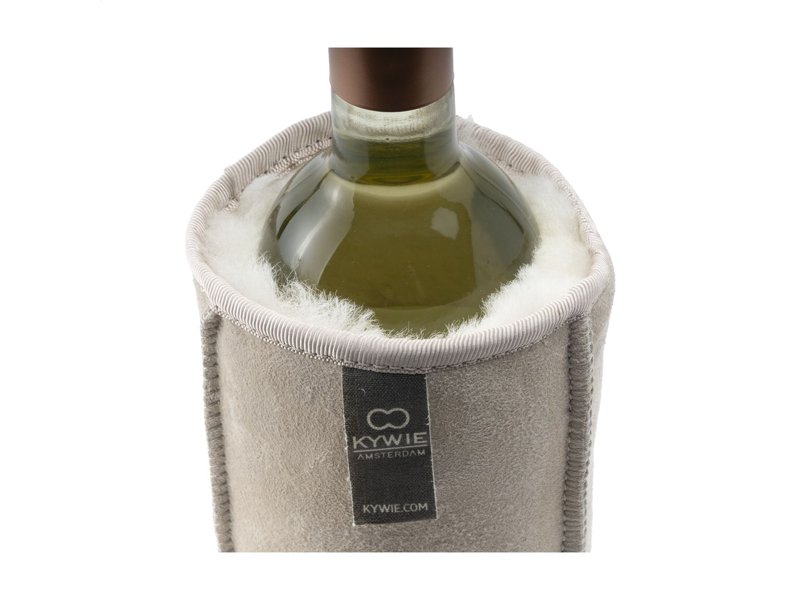 KYWIE Wine Cooler Camel Suede wijnkoeler