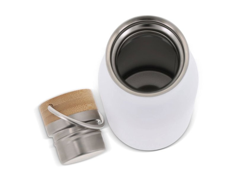 Thermo fles met bamboe deksel 500ml