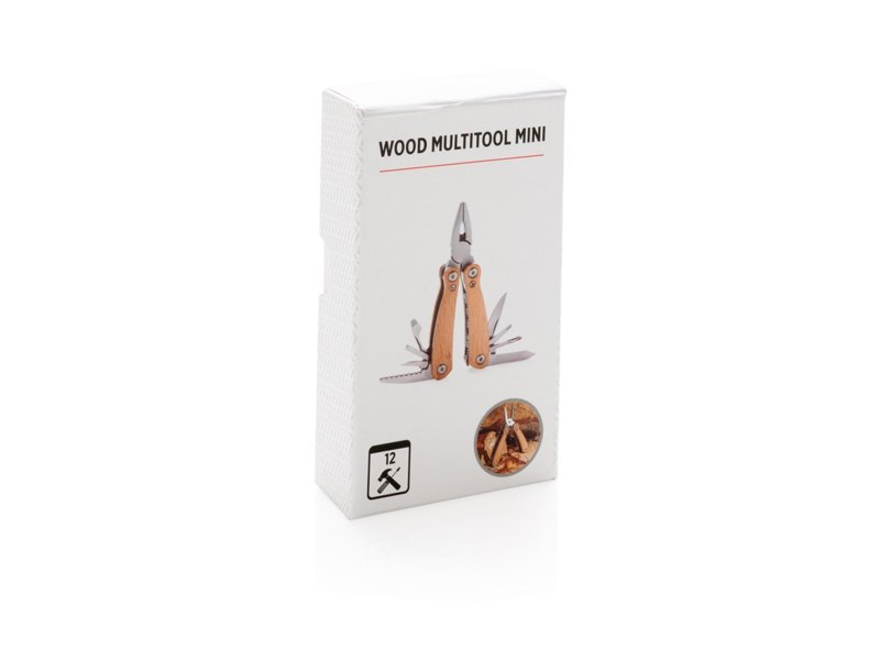 Mini houten multitool