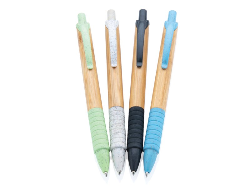 Bamboe & tarwestro pen Bamboe & tarwestro pen