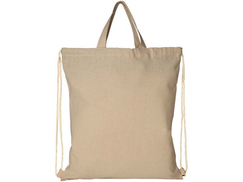 Pheebs 210 g/m² gerecyclede rugzak met trekkoordsluiting 6L Pheebs 210 g/m² gerecyclede rugzak met trekkoordsluiting 6L