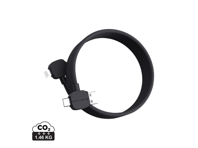 Urban Vitamin Stockton 65W gerecycled TPE/PET magn. kabel