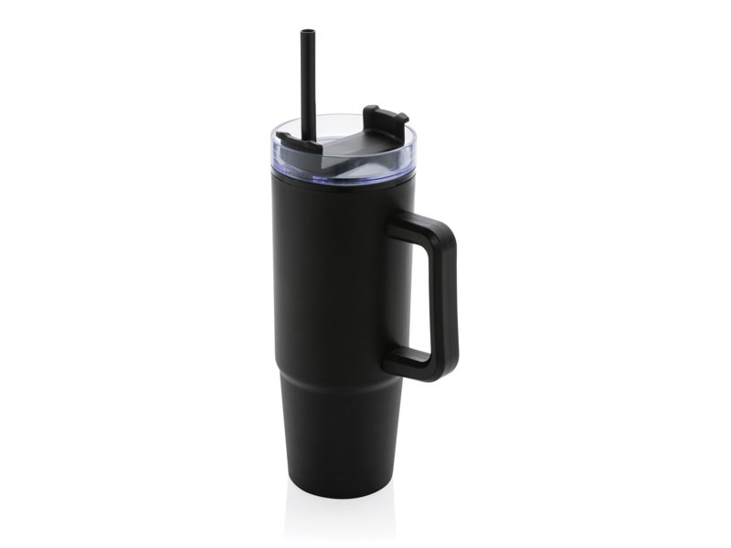 Tana Gerecyclede Plastic Tumbler met Handvat 900 ml - Duurzame Drinkfles | Totziens Promotions Tana Gerecyclede Plastic Tumbler met Handvat 900 ml - Duurzame Drinkfles | Totziens Promotions