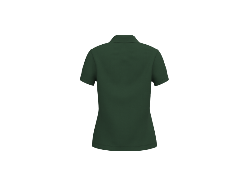 Kariban Piqué-damespolo korte mouwen
