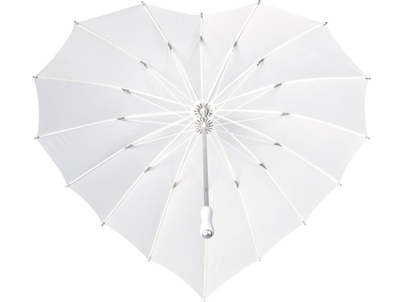 IMPLIVA - Hartvormige paraplu registered design - Handopening - Windproof - 110 cm IMPLIVA - Hartvormige paraplu registered design - Handopening - Windproof - 110 cm