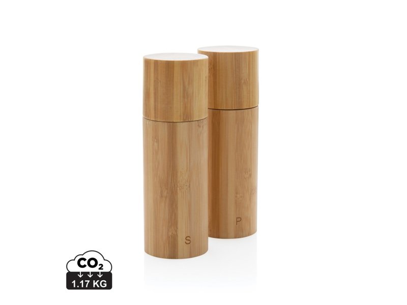 Ukiyo bamboe zout- en pepermolenset