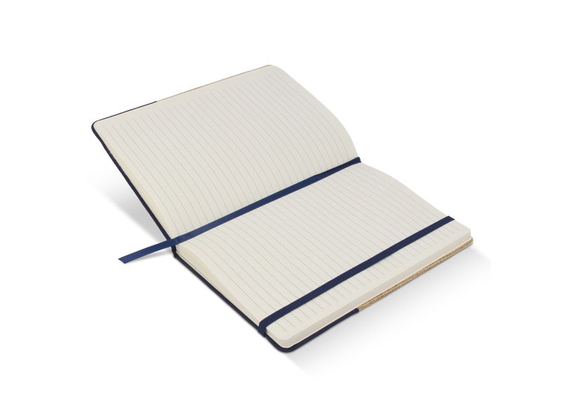 Notitieboek jute R-PET Notitieboek jute R-PET