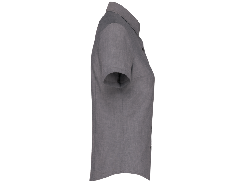 Kariban Dames oxford blouse korte mouwen Kariban Dames oxford blouse korte mouwen