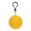 Bal met regenponcho