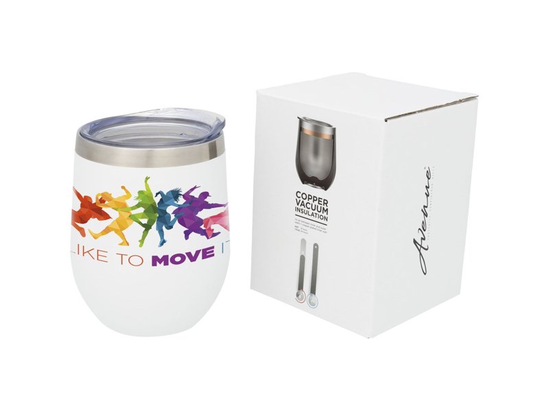 Corzo 350 ml koper vacuüm geïsoleerde beker