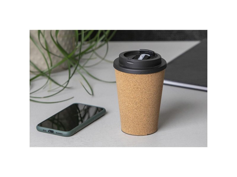 PLA Cork Cup 350 ml koffiebeker