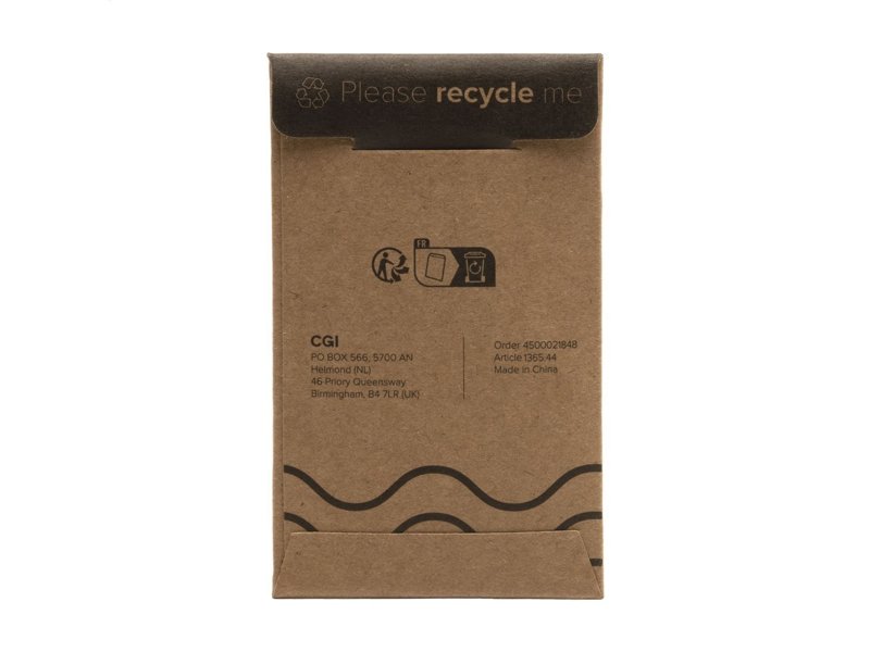 Bamboo Key Circle sleutelhanger