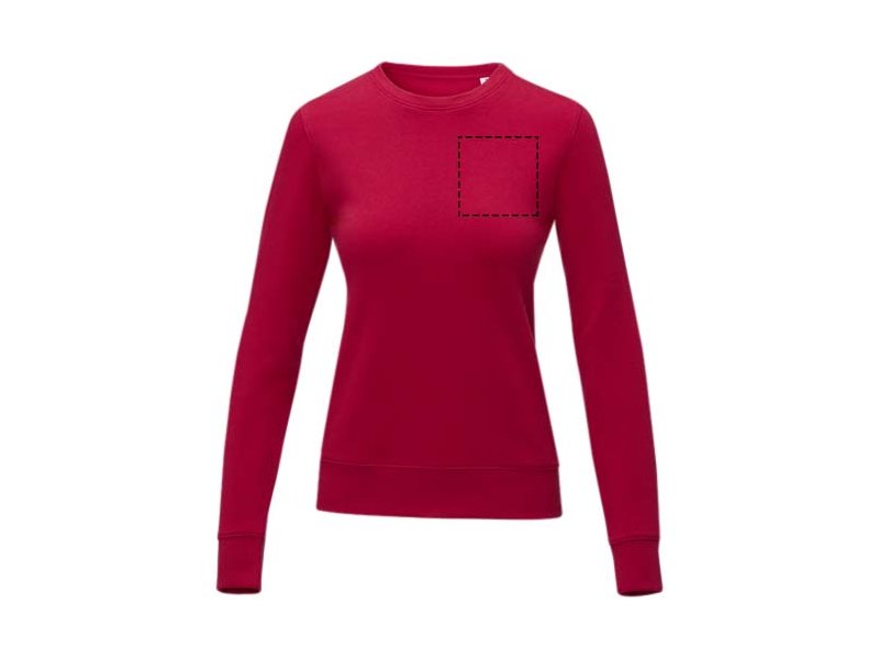 Zenon dames sweater met crewneck Zenon dames sweater met crewneck