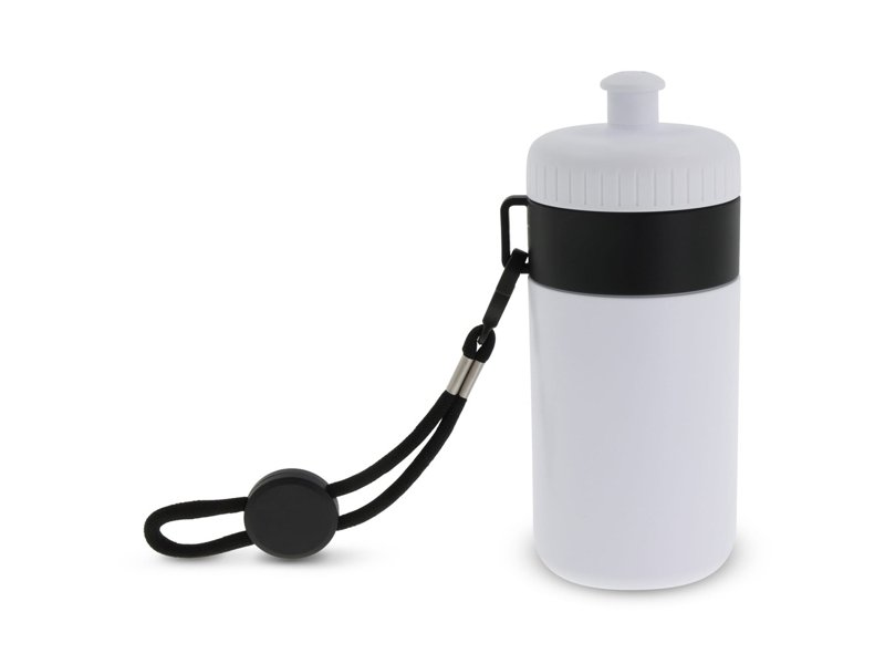 Bidon met rand en koord 500ml Bidon met rand en koord 500ml