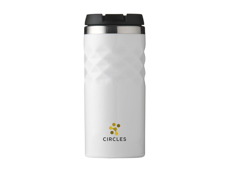 Geometric Mug RCS Recycled Steel 280 ml thermosbeker Geometric Mug RCS Recycled Steel 280 ml thermosbeker
