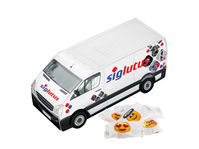 Bestelauto pepermunt
