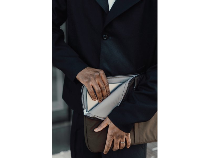 KENTO URBAN RCS gerecyclede nylon 15,6 inch laptopsleeve KENTO URBAN RCS gerecyclede nylon 15,6 inch laptopsleeve