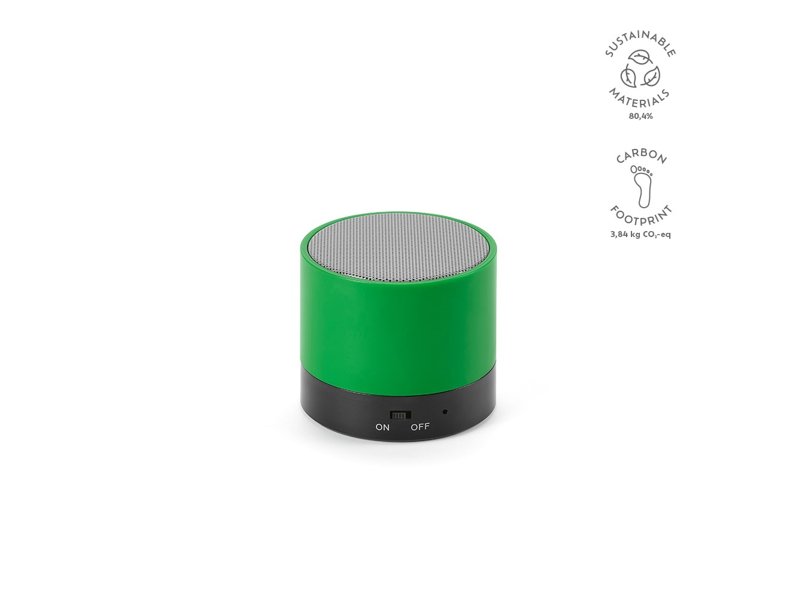 Gauss luidspreker gerecycled ABS 300 mAh Gauss luidspreker gerecycled ABS 300 mAh