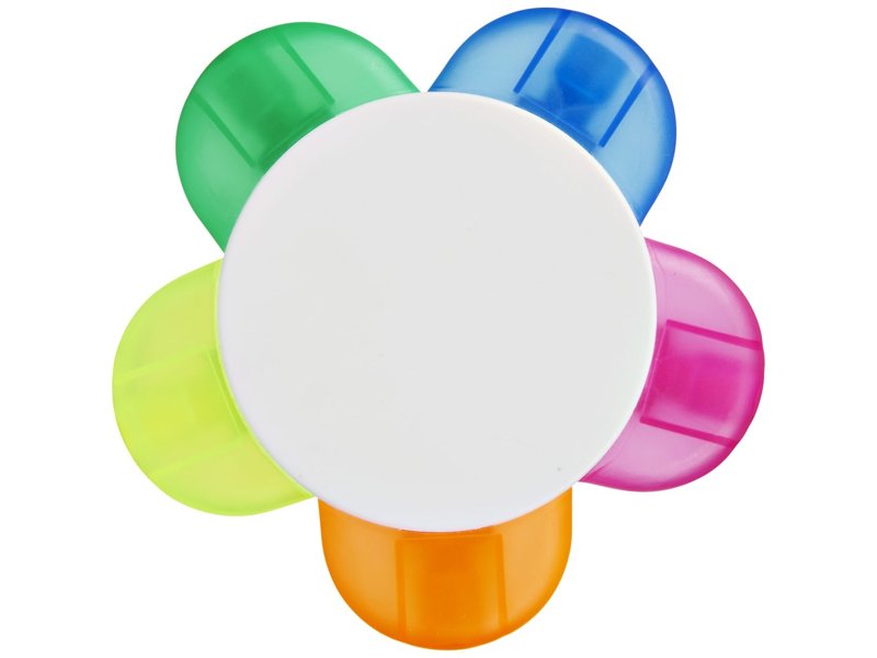 Bloemvormige markeerstiftenset