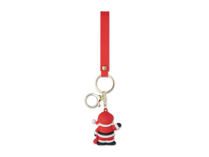 Kerstman sleutelhanger