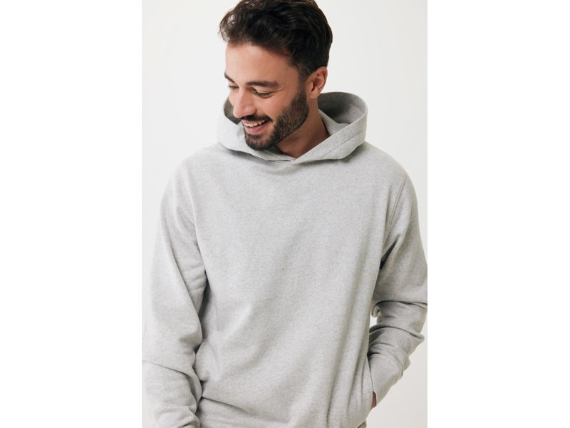 Iqoniq Yengo recycled katoen hoodie met steekzakken Iqoniq Yengo recycled katoen hoodie met steekzakken