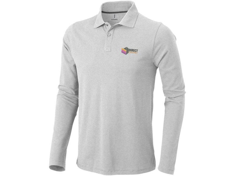 Lange mouwen heren polo » Elevate Oakville | Promotieartikelen