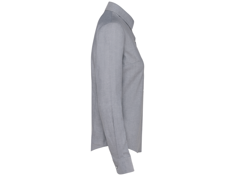 Kariban Dames oxford blouse lange mouwen Kariban Dames oxford blouse lange mouwen