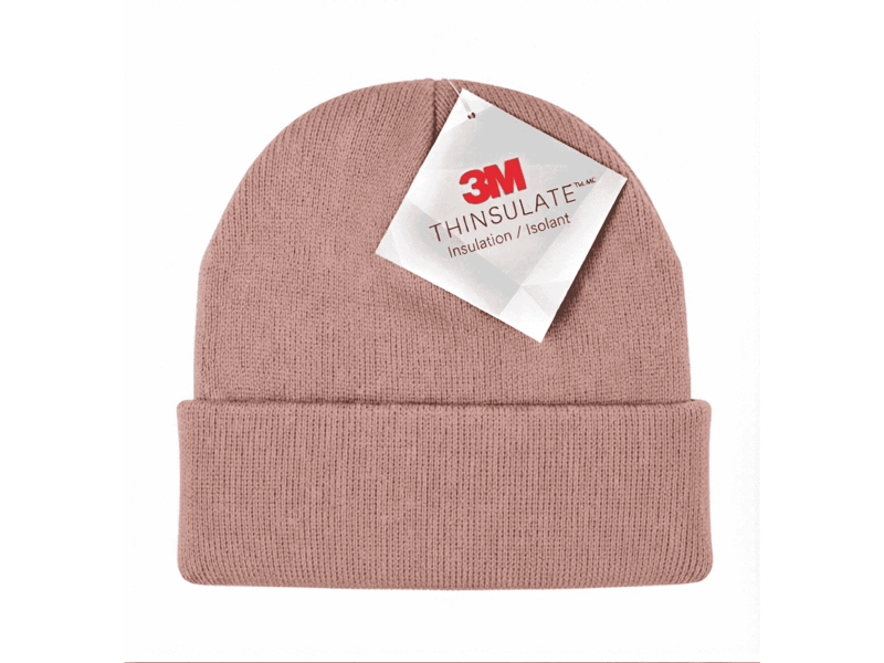 Thinsualte warme wintermutsen, vanaf 25 stuks al leverbaar met uw logo - Borduren -