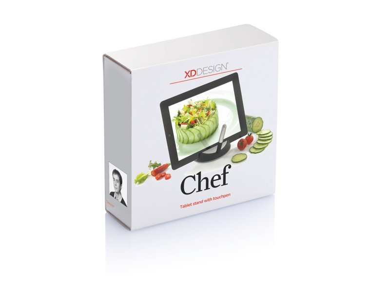 Chef tablet standaard met touchpen