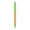 Ball pen bamboe met tarwestro