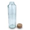 InSideOut Gerecyclede glazen Waterfles ReuuZ met houten dop 650 ml InSideOut Gerecyclede glazen Waterfles ReuuZ met houten dop 650 ml