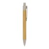 Ball pen bamboe met tarwestro