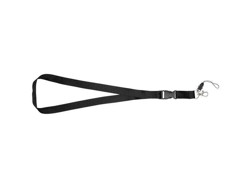 Sagan lanyard met afneembare gesp en telefoonhouder