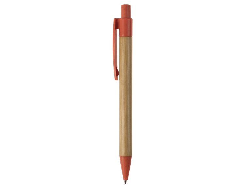 Ball pen bamboe met tarwestro