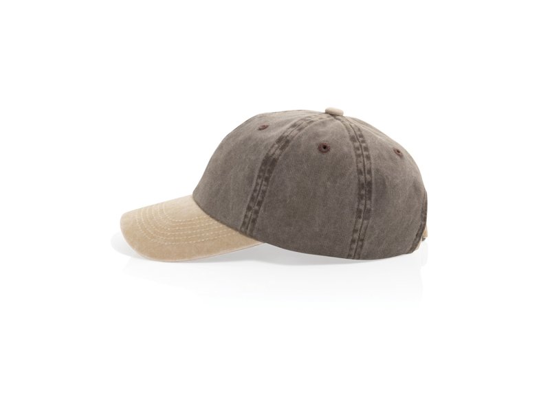 BEAU AWARE™ Washed 6 panel twill two tone cap BEAU AWARE™ Washed 6 panel twill two tone cap