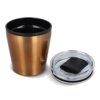 Koffiebeker metallic 180ml