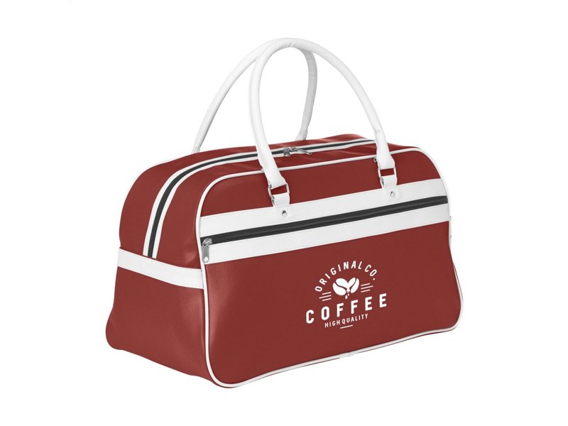 Retro sporttassen als relatiegeschenk? Bedruk uw bedrijfslogo op deze retro sportbag Retro sporttassen als relatiegeschenk? Bedruk uw bedrijfslogo op deze retro sportbag