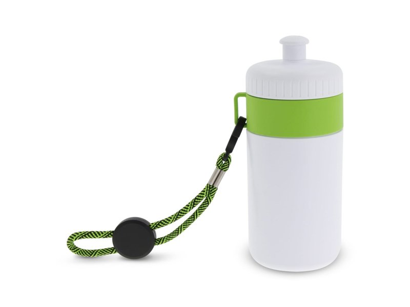 Bidon met rand en koord 500ml Bidon met rand en koord 500ml