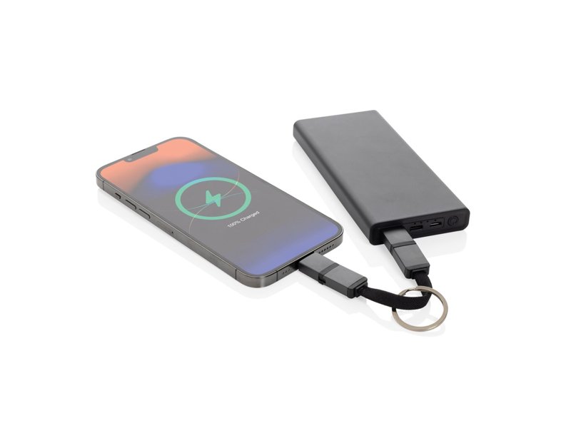 Terra gerecycled aluminium 4 in 1 60W snellaadkabel