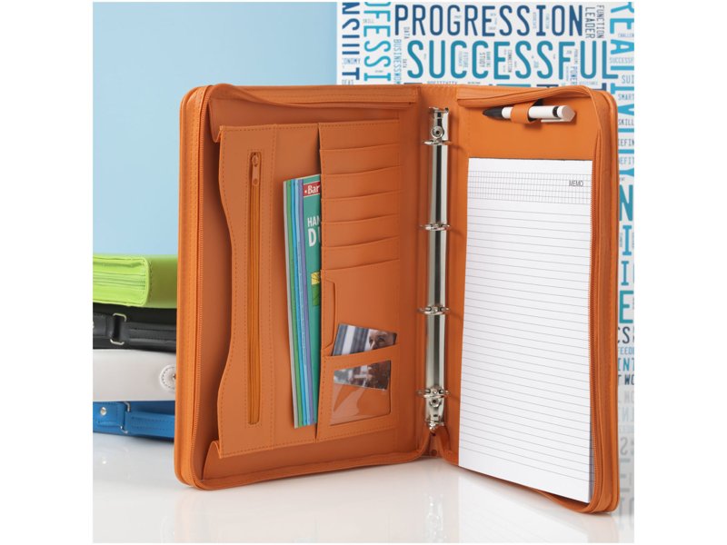 Ebony A4 portfolio met aktentas Ebony A4 portfolio met aktentas