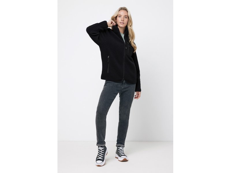 IQONIQ Diran gerecycled polyester pile-fleece jas