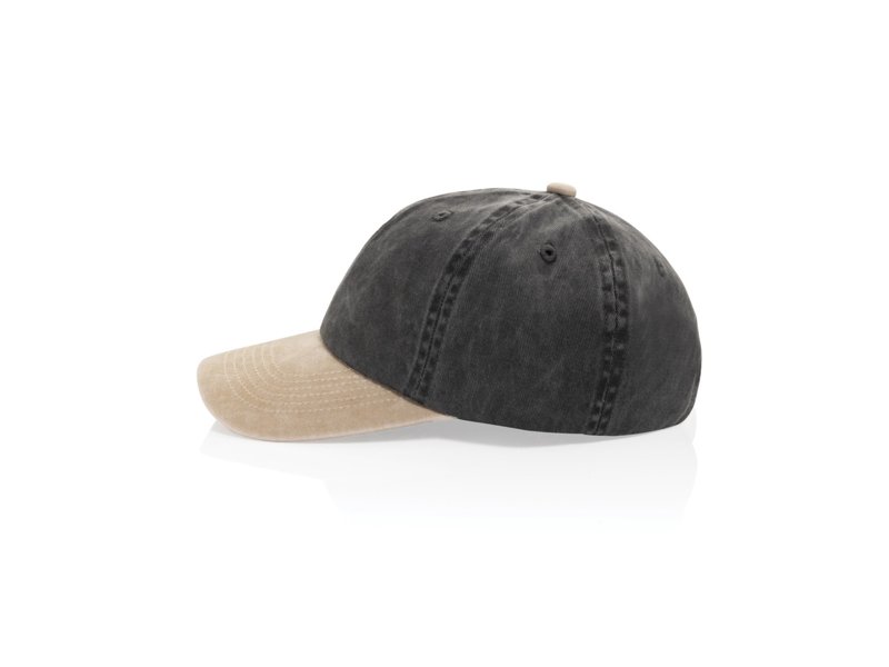BEAU AWARE™ Washed 6 panel twill two tone cap BEAU AWARE™ Washed 6 panel twill two tone cap