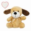 PEPPO - Zittende pluche hond