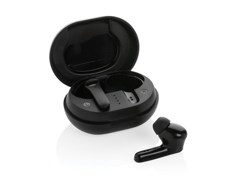 RCS standaard recycled plastic TWS oordopjes RCS standaard recycled plastic TWS oordopjes