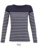 SOL´S - Women´s Long Sleeve Striped T-Shirt Matelot SOL´S - Women´s Long Sleeve Striped T-Shirt Matelot