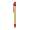 Ball pen bamboe met tarwestro