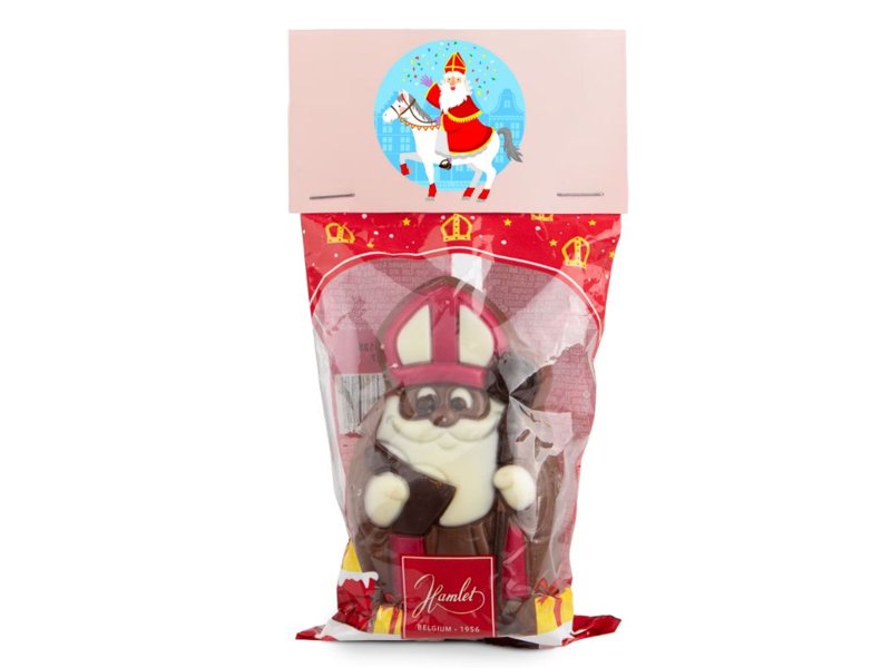 Sinterklaas chocoladepop klein Sinterklaas chocoladepop klein
