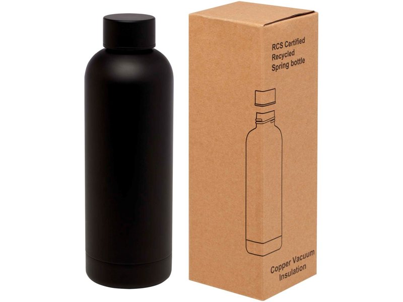 Spring 500 ml RCS gecertificeerde vacuümgeïsoleerde fles van koper