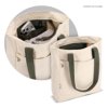 InSideOut Reuuz Canvas Draagtas 33 x 42 x 10 cm InSideOut Reuuz Canvas Draagtas 33 x 42 x 10 cm